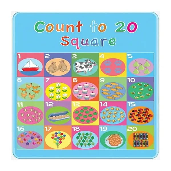 “Count to Twenty” Poster A1
