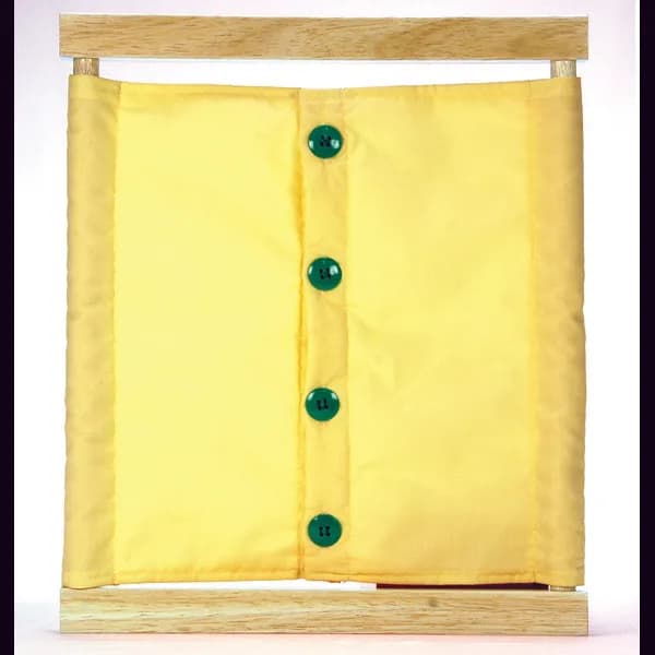 Buttoning Frame With Large Buttons