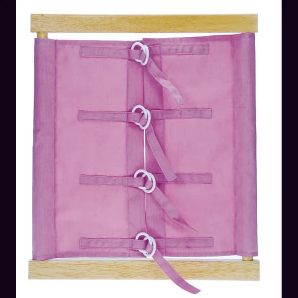 Buttoning Frame with inserting Rings