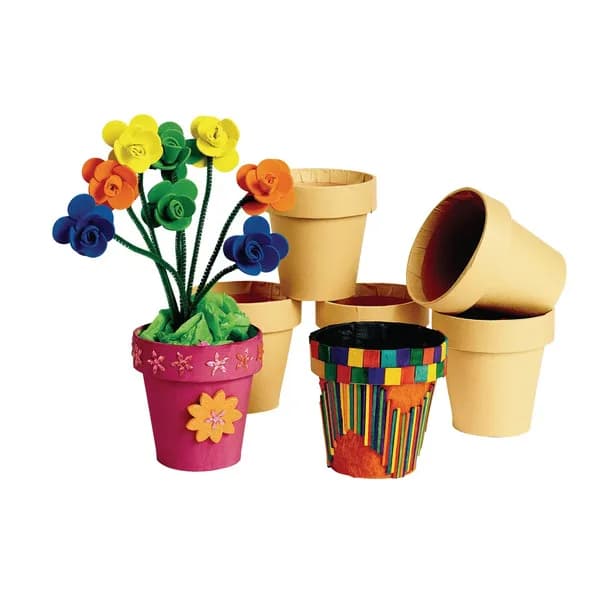 Decorate Your Own Flowerpots