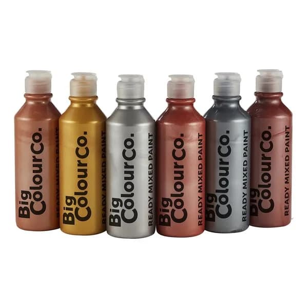 Ready Mixed Paint- Assorted Metallic Colours