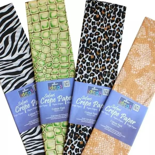 Crepe Paper - Safari