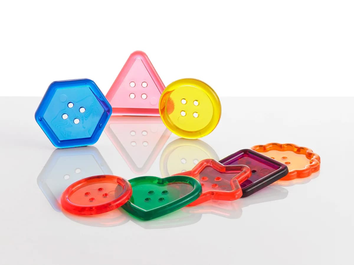 Buttons - Large, Translucent