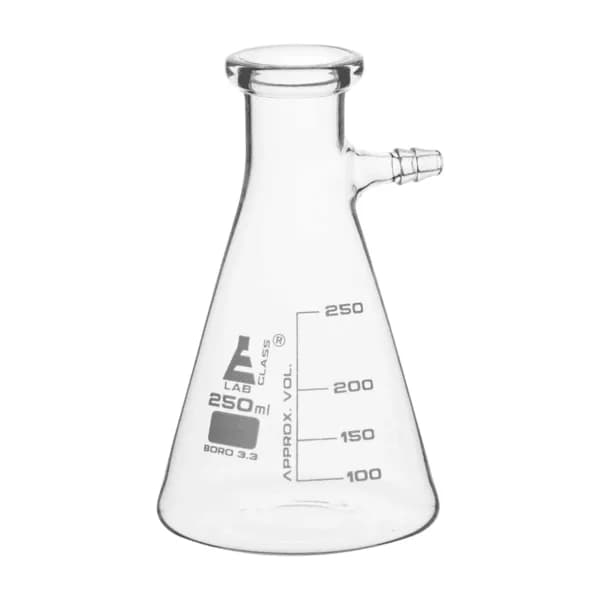 Conical Flask with side hole arm 250ml