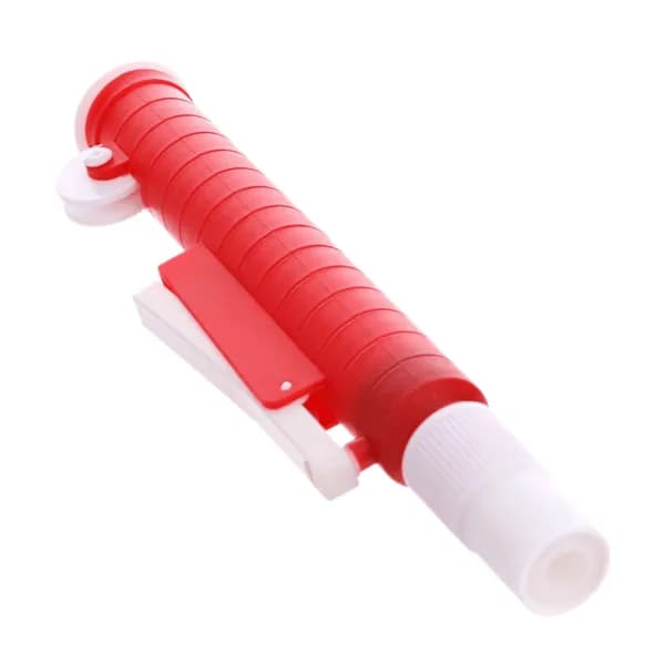 Pipette Filler Pump - Thumb Wheel Type - Red - 25ml