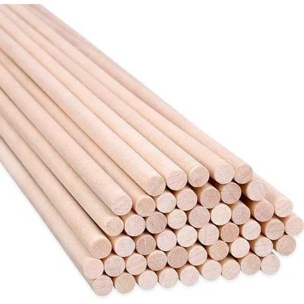 Hardwood Dowel 4x600mm (Pack of 100pcs)