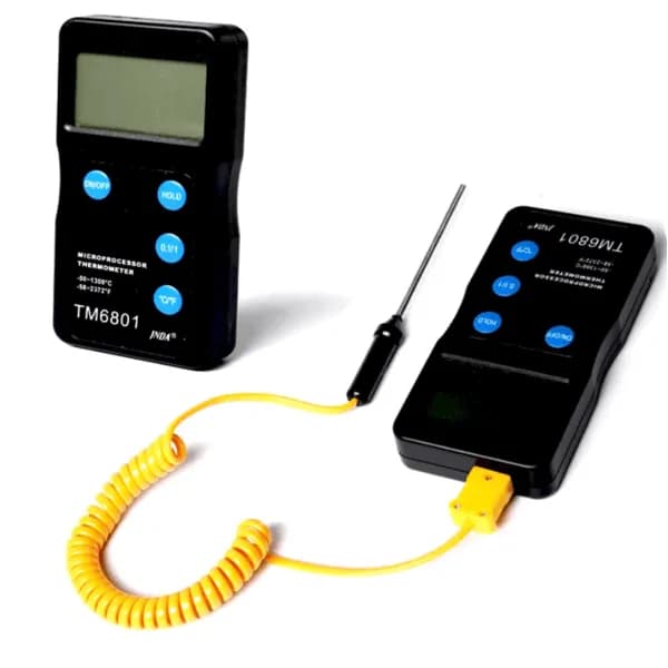 Digital Thermometer with K Type Thermocouple Probe
