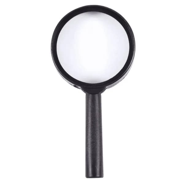 Magnifier Hand Held Plastic Frame
