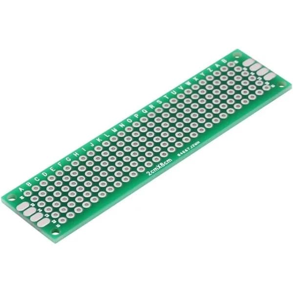 Double Sided Tinned PCB Universal Board 2x8cm