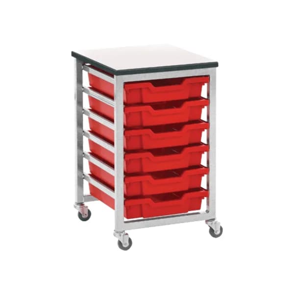 Single 6 Tray Rack