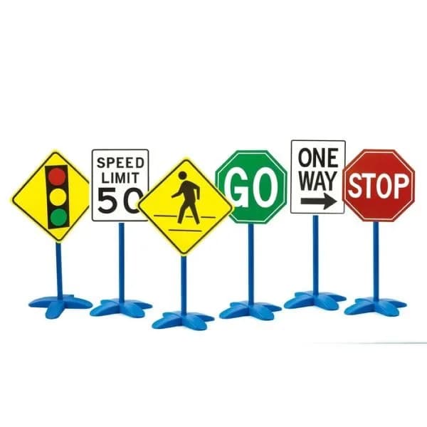 Traffic Signs - 6PCS