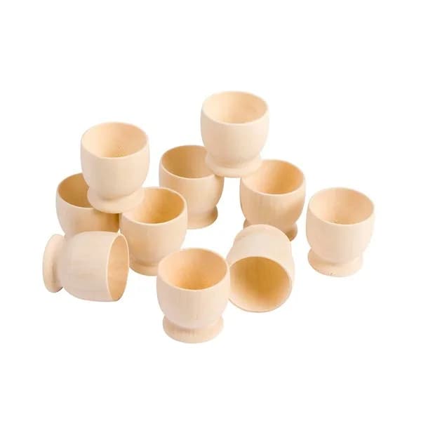 Wooden Egg Cups