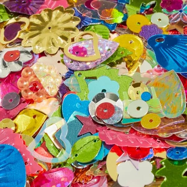 Sequins - Assorted 100G