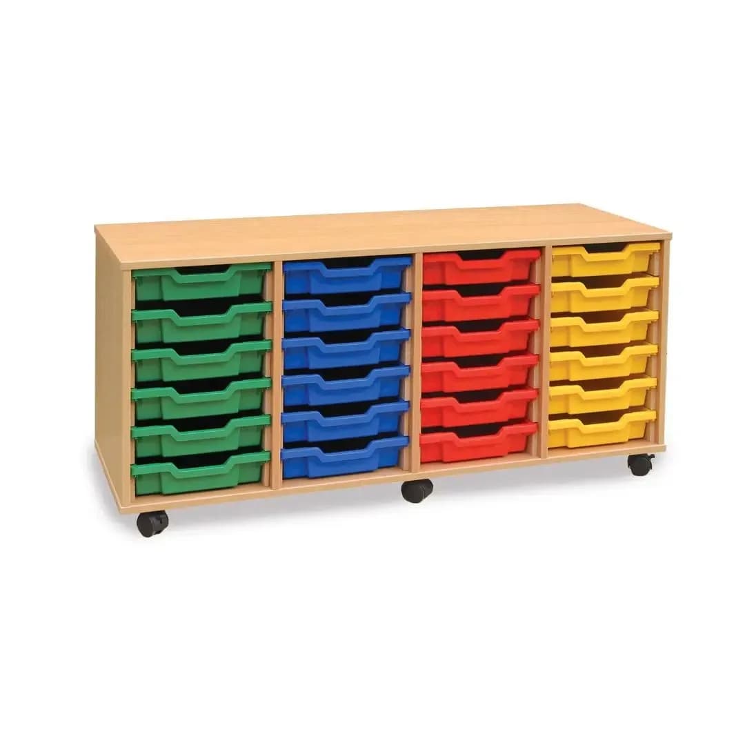 Shallow Tray Unit - 24 trays