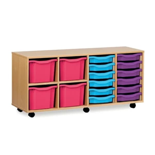 Mixed Tray Unit - 16 Trays Horizontal