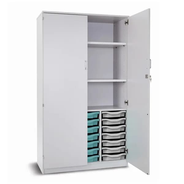 Premium cupboard with 2 adjustable shelves