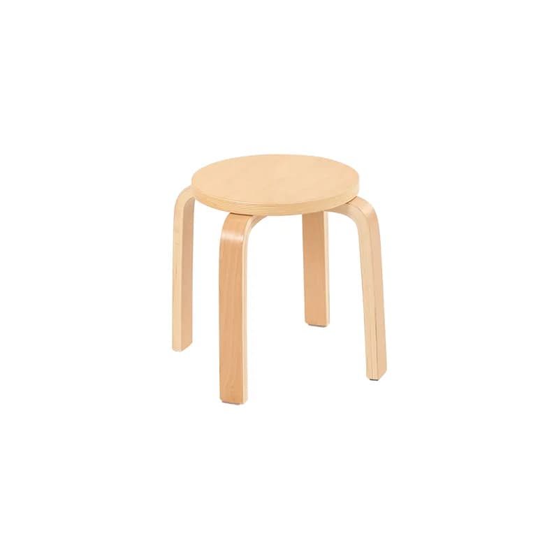 Wooden Stackable Stool - H400mm