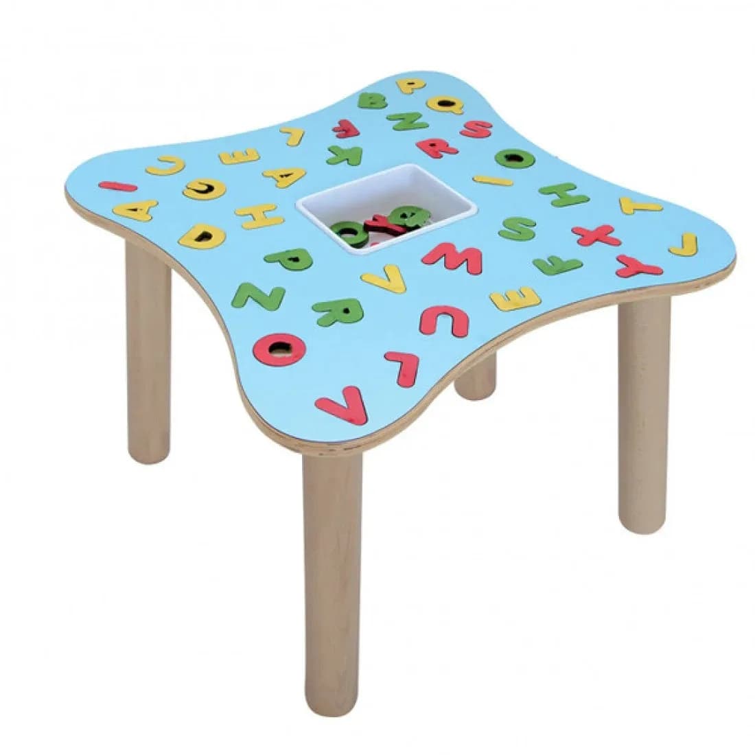 Wooden Activity Table (Alphabets) H460mm