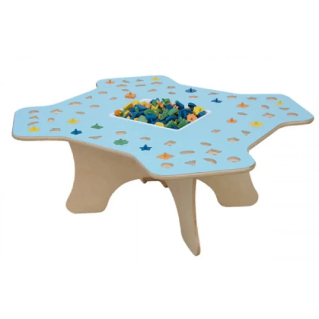 Wooden Activity Table (Shapes) H700mm