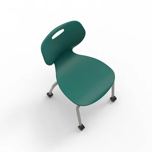 Oasis 4-Leg Castor Chair - H380mm