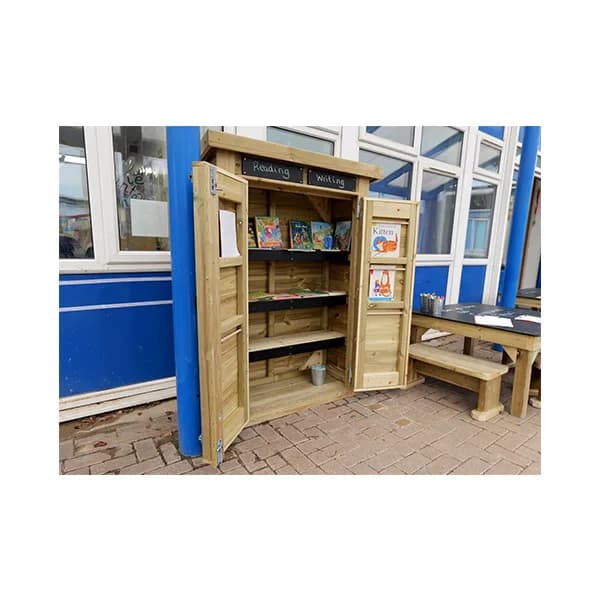 Outdoor Reading Cupboard