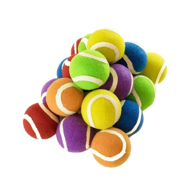 Coloured Tennis Balls