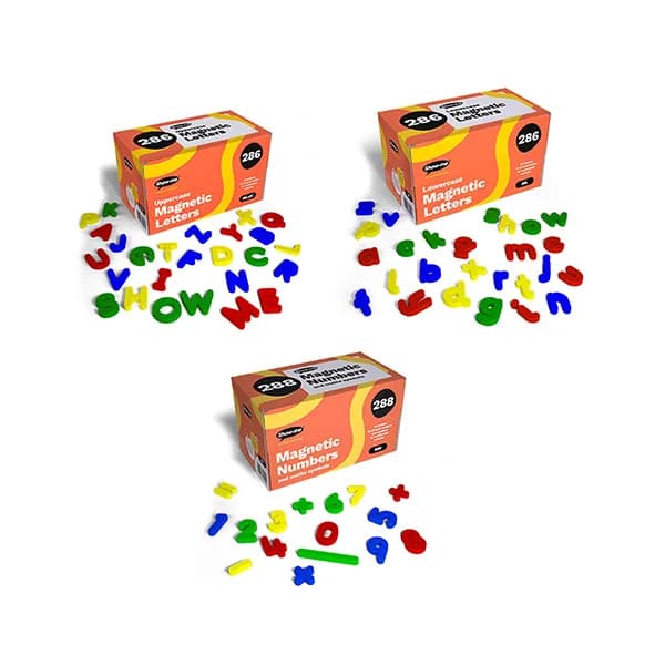 Magnetic Numbers and Letters