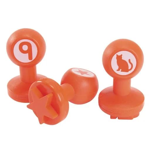 Dough Stampers - Shapes and Numbers