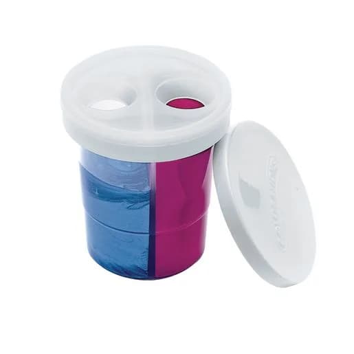 Double-Dip Divided Paint Cups