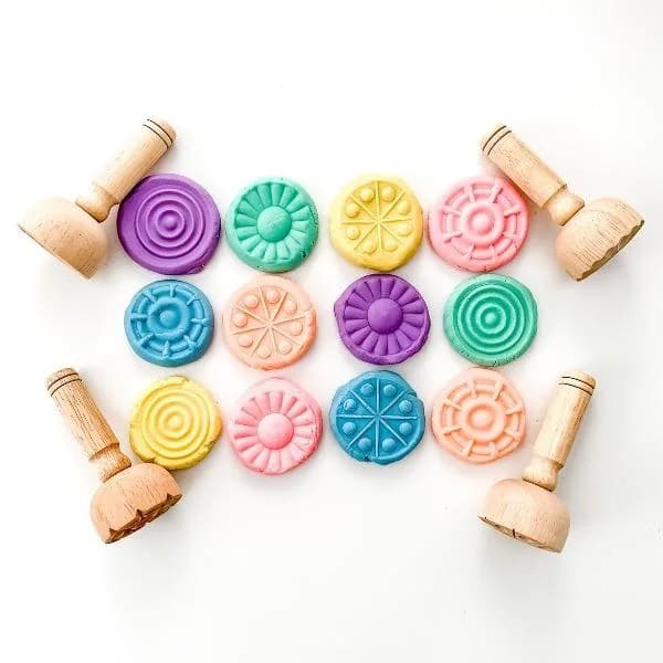 Wooden Dough Stampers