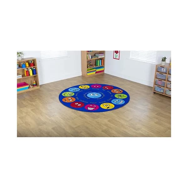 Emotions Circular Carpet