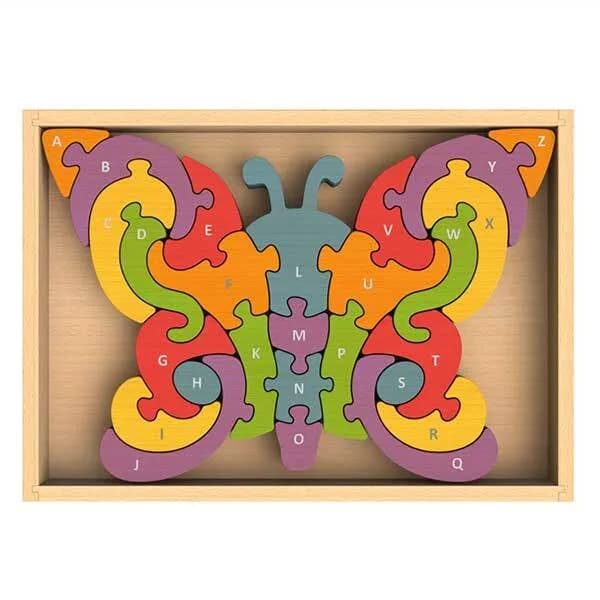 BeginAgain Butterfly A to Z Puzzle