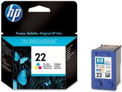 HP 22 Original Ink Cartridge, Tri-color (C9352AA)