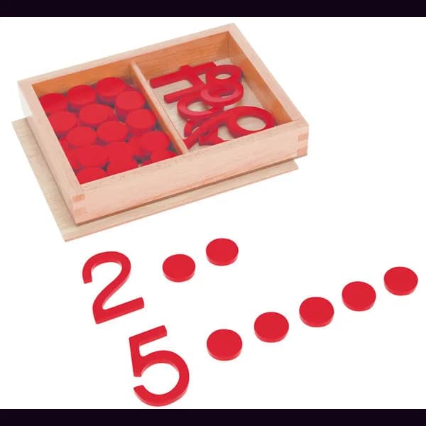 Cut - Out Numerals And Counters