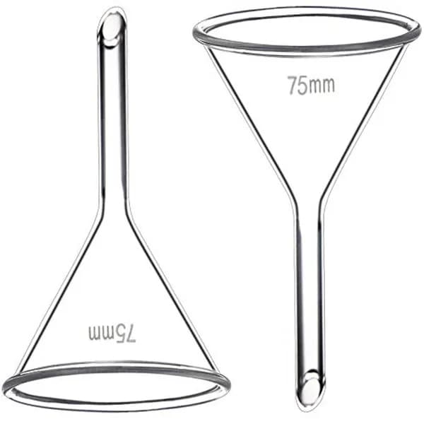 Glass funnel 75mm