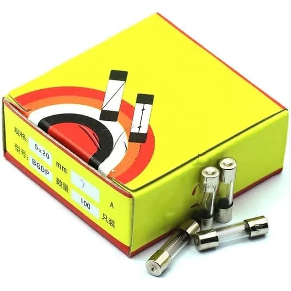 5x20mm Glass Fuse 250V 1A