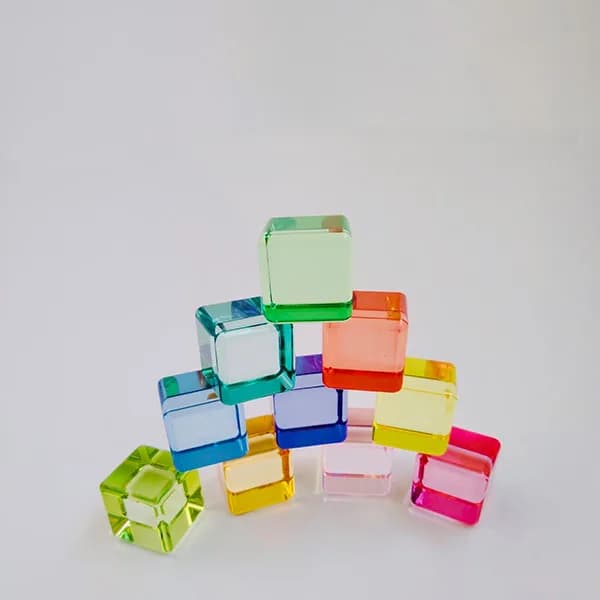 Translucent Colour Cubes