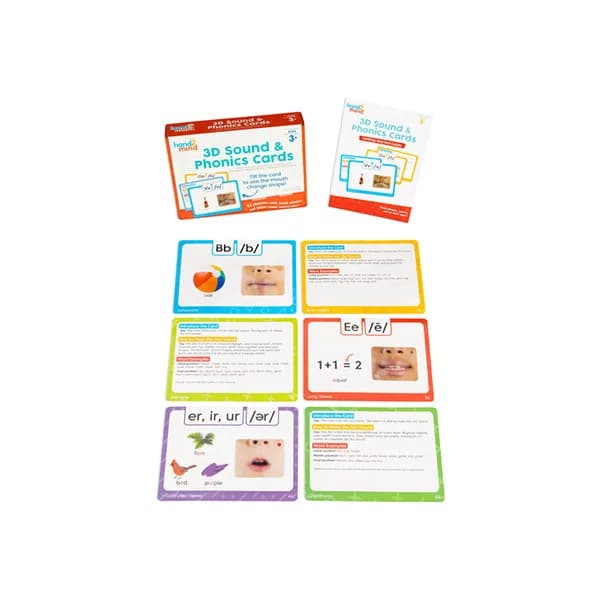 3D Sound & Phonics Cards