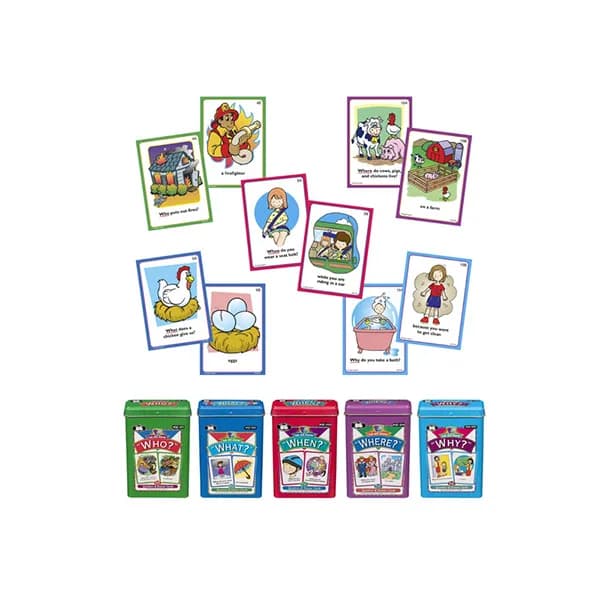 "WH" Question Card Bundle - Ask And Answer®
