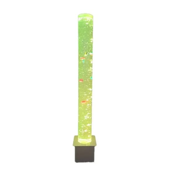 120cm Bubble Tube with White Base