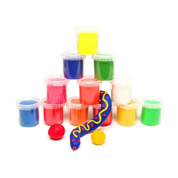 Soft Dough - Multicolour 12PCS