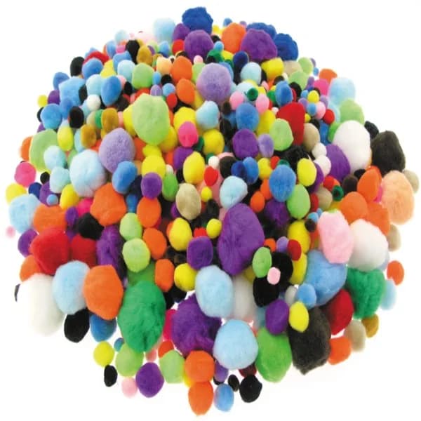 Pom Poms - 1000PCS