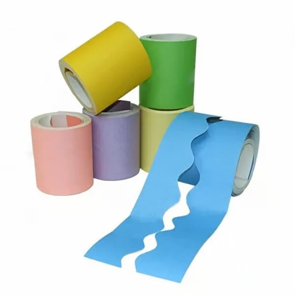 Plain Border Rolls Scalloped – Pastels