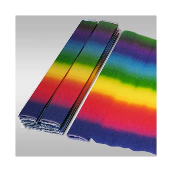 Crepe Paper - Rainbow