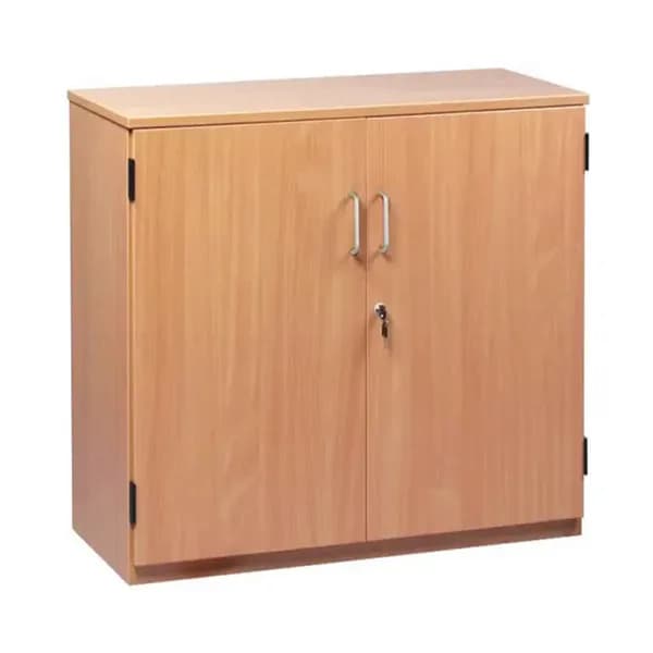 Stock Cupboard With 2 Adjustable Shelves