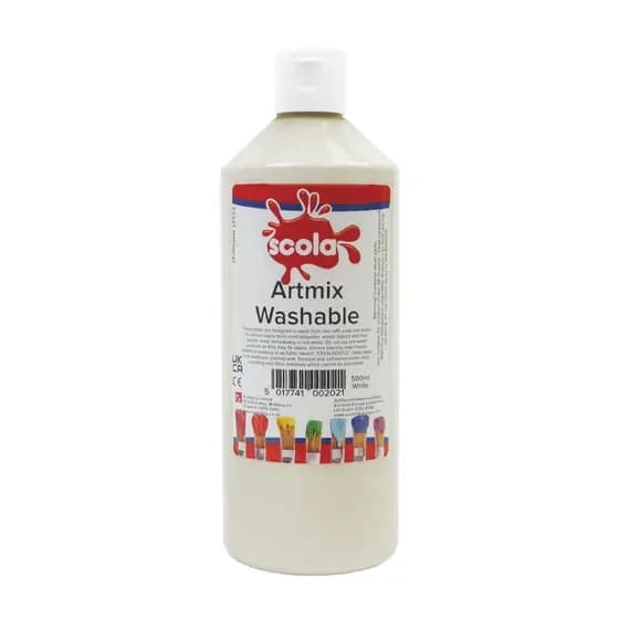 Artmix Washable White - 500ml