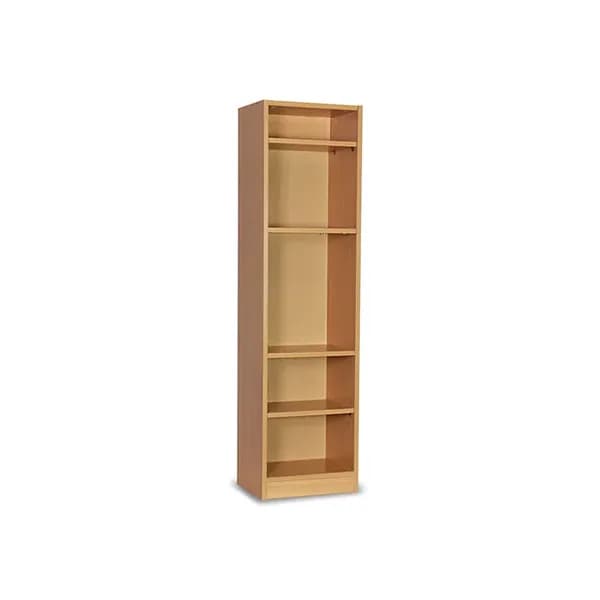 Narrow Sided Open Bookcase - H1500mm