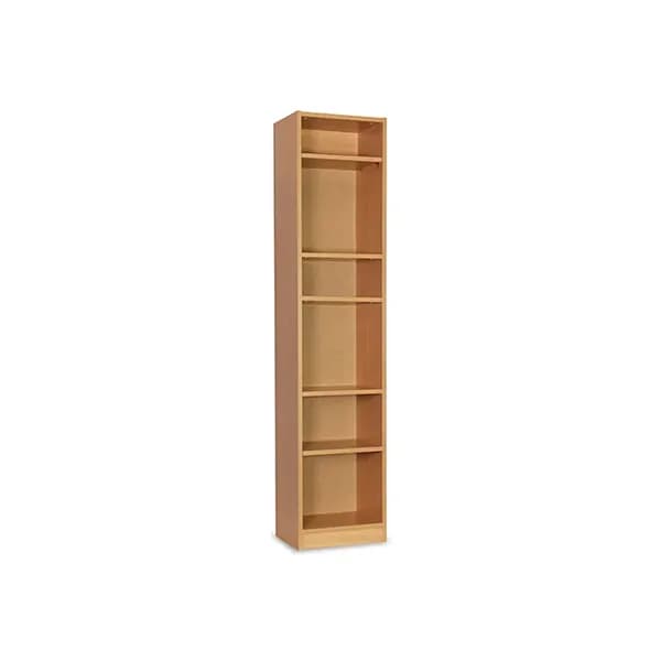 Narrow Sided Open Bookcase - H1800mm