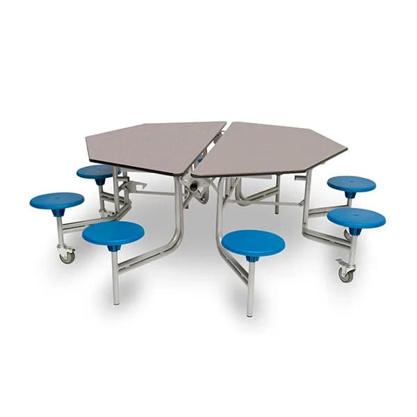 Premium 8 Seat Octagonal Mobile Folding Table