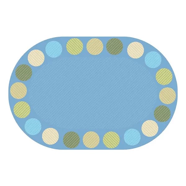 Calming Colors Open Seating Oval - Small